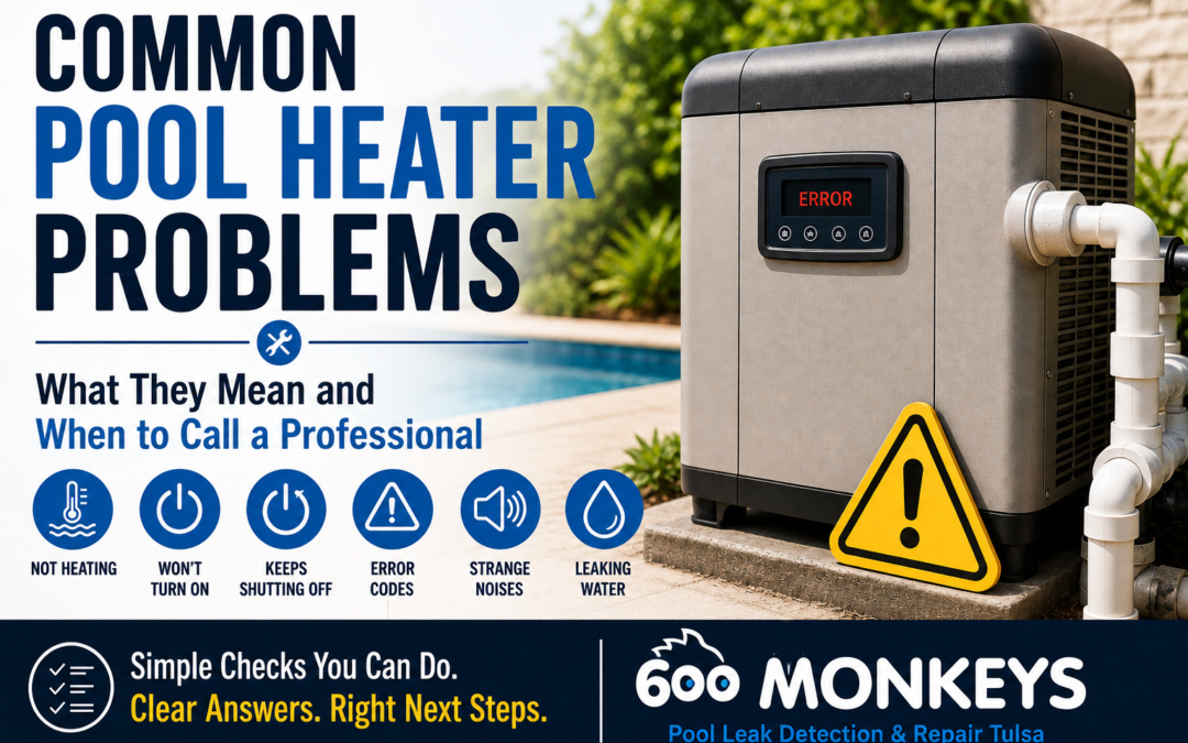 Common Pool Heater Problems: What They Mean and When to Call a Professional