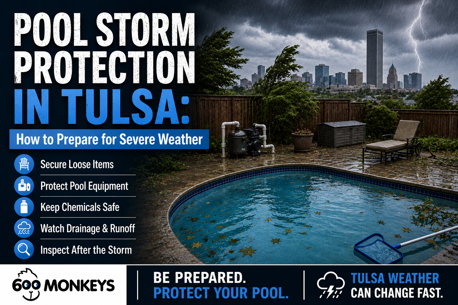 Pool Storm Protection