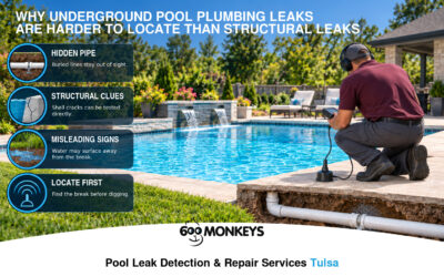 Why Underground Pool Plumbing Leaks Are Harder to Locate Than Structural Leaks