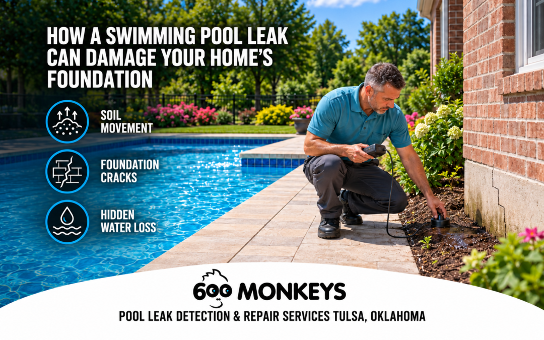 How a Swimming Pool Leak Can Damage Your Home’s Foundation